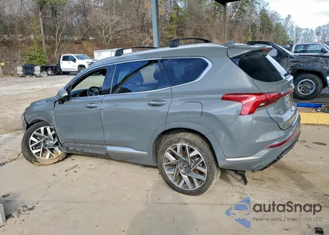 2021 Hyundai Santa Fe Calligraphy z USA, uszkodzony, nr VIN 5NMS5DAL5MH367489